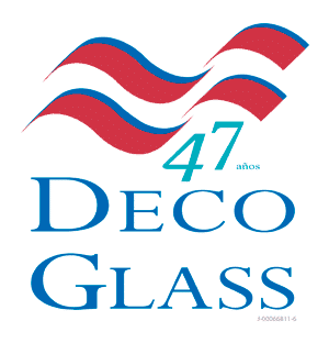 Deco Glass logo aniversario